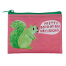 Bad Decisions Coin Purse Blue Q Accessories