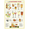 Bartender's Guide Art Paper Cavallini Papers Wall Decor