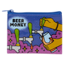 Beer Money Coin Purse Blue Q Accessories