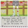 Big Girl Boots Encouragement Card Curly Girl Designs Cards