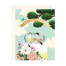 Birds On Cake Wedding Card JooJoo Paper Cards