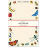 Bugs & Insects Notepad Cavallini Papers Paper Goods