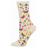 Butterfly Floral Socks Socksmith Clothing