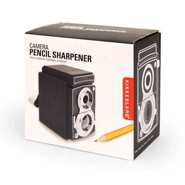 Camera Pencil Sharpener Kikkerland Designs Office