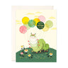Caterpillar Balloons Birthday Card JooJoo Paper Cards