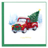 Christmas Truck Quilling Card Quilling Card LLC Cards