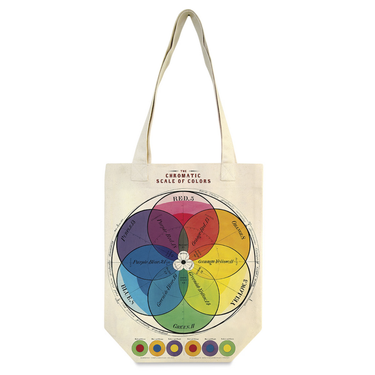 Chromatic Scale of Colors Tote Bag Cavallini Papers Accessories