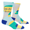 Cool-Ass Uncle Men's Socks Blue Q Clothing