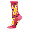 Cool Cats Club Socks - Pink Socksmith Clothing