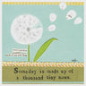Dandelion Support Card Curly Girl Designs Cards