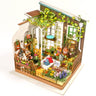 DIY Miniature Dollhouse Kit: Miller's Garden Hands Craft Us Inc Fun Stuff