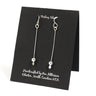 Drop Spikes w/Bead Earrings - ER148 Ken Attkisson Jewelry