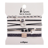 Eclipse - Medium Hair Tie Bracelets Klani Jewelry