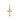 Elegant Cross Charm - Gold Charm ERA Jewelry