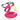 Flamingo Floaty Keychain Chocli Accessories