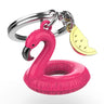 Flamingo Floaty Keychain Chocli Accessories