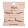Forever Friends - Hair Tie Bracelets Klani Jewelry