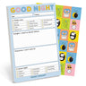 Good Night Kids Pad Knock Knock Paper Goods