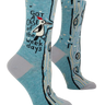 Got A Case Of The Weekdays Ladies Socks Blue Q Clothing