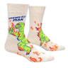 Grown-Ass Man Men's Socks Blue Q Clothing