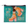 If The Shoe Fits Coin Purse Blue Q Accessories