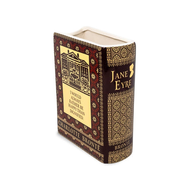 Jane Eyre Book Vase - Large Steel Mill & Co Home Decor