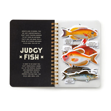 Judgy Fish Sticker Book Hachette (Chronicle Books) Fun Stuff