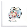 Just Married Car Quilling Card Quilling Card LLC Cards
