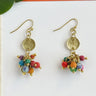 Kantha Milieu Charmed Cluster Earrings World Finds Jewelry