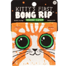 Kitty's 1st Bong Rip Catnip Toy Blue Q Pet