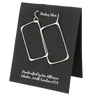 Large Rectangle Earrings - ER08 Ken Attkisson Jewelry