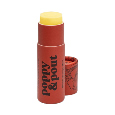 Lip Balm - Blood Orange Mint Poppy & Pout Bath & Body