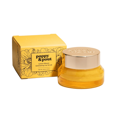 Lip Scrub - Lemon Bloom Poppy & Pout Bath & Body