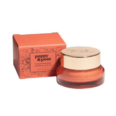 Lip Scrub - Pomegranate Peach Poppy & Pout Bath & Body