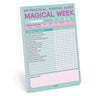 Magical Week Classic Pad Knock Knock Paper Goods
