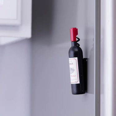 Magnetic Wine Bottle Corkscrew Kikkerland Designs Household Stuff