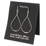 Medium Twist/Teardrop Earrings - ER395 Ken Attkisson Jewelry