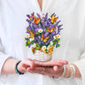 Mini Lavender & Butterflies FreshCut Paper Bouquet FreshCut Paper Cards