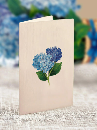 Mini Nantucket Hydrangeas FreshCut Paper Bouquet FreshCut Paper Cards