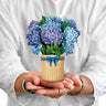 Mini Nantucket Hydrangeas FreshCut Paper Bouquet FreshCut Paper Cards