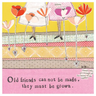 Old Friends Card Curly Girl Designs Cards