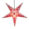 OM Paper Star Lantern - Red Vanilla OM Gallery Wholesale Home Decor