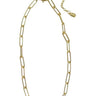 Paperclip Necklace - Gold Charm ERA Jewelry