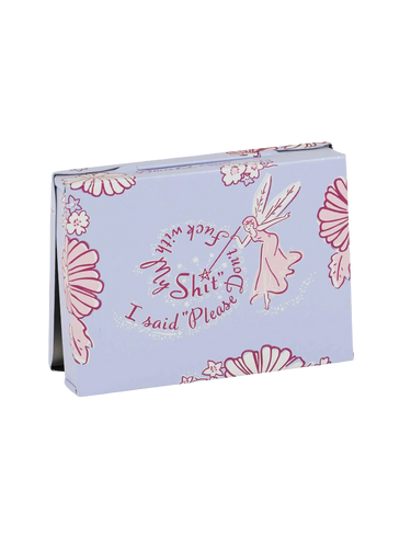 Please Don't Fuck With My Shit Pocket Box Blue Q Office
