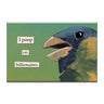 Poop on Billionaires Magnet The Mincing Mockingbird Household Stuff