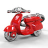 Red Scooter Keychain Chocli Accessories