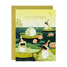 Singing Frogs Birthday Card JooJoo Paper Cards