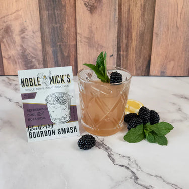 Single Serve Craft Cocktail Mix - Blackberry Bourbon Smash Noble Mick's Bar/Cocktails