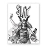 Slay Greeting Card The Mincing Mockingbird Cards