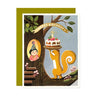 Squirrel's Birthday Cake Card JooJoo Paper Cards